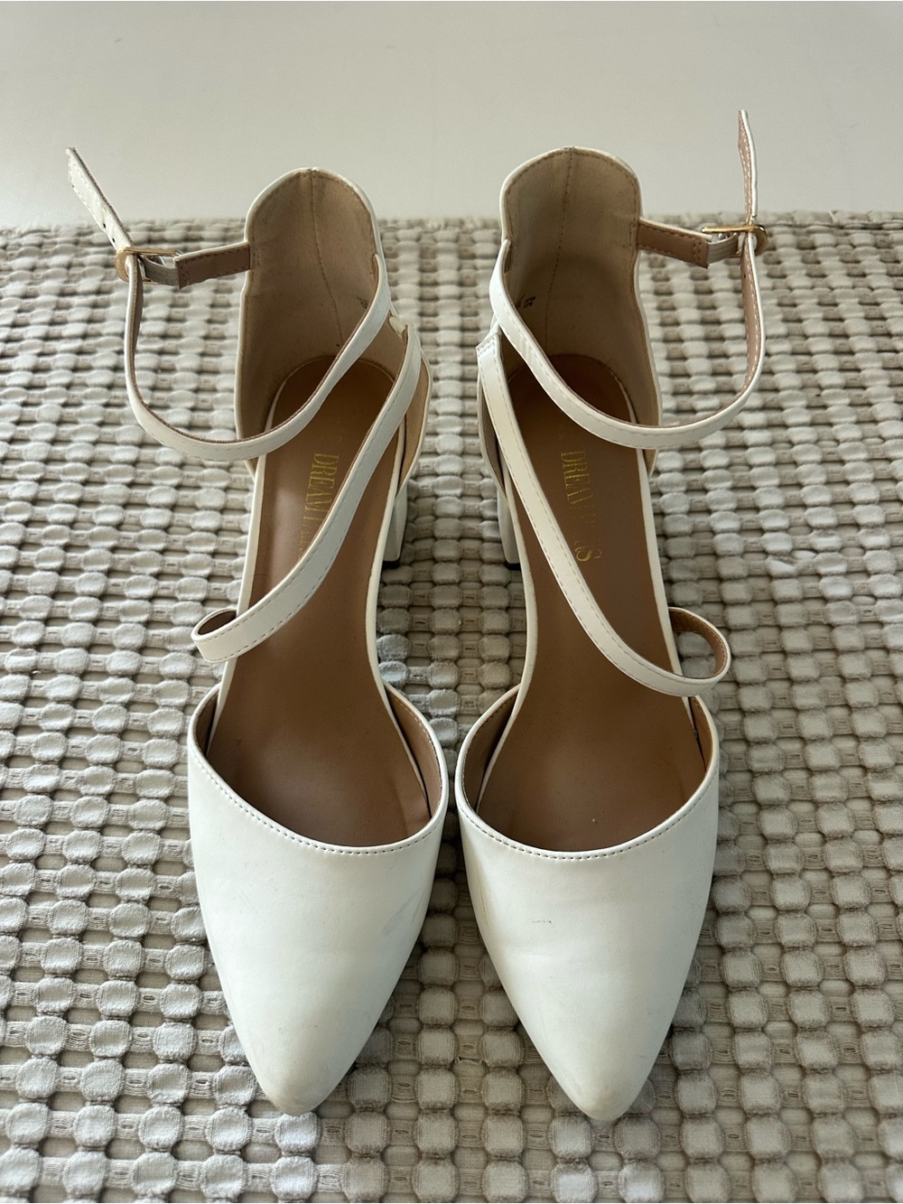 Dream Paris Closed Toe Block Heel